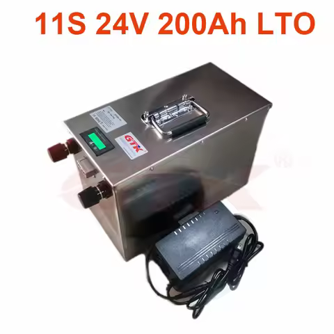 Lithium Titanate Battery Pack 24V 26.4V 200Ah NOT 150Ah lithium for24V Solar system Forklift inverte