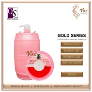 QS Beauty Gold Series (3D9M) Gallon Menthol Shampoo Salon Value Pack - 3000ml