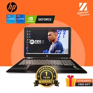 HP Laptop i5 i7 Nvidia SSD Multimedia Gaming Business Laptop Murah