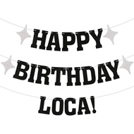 Happy Birthday Loca Banner Vampire Birthday Party Decorations Funny Birthday Party Decorations for H
