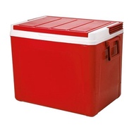 TS High Quality Denki Giant Cooler Ice Box 55 Liter Red and White Kitchen Storage