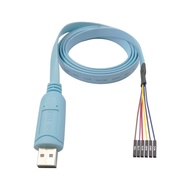 DSD TECH SH-U09BL USB-TTL Serial Cable with CP2102N Chip 1.2M/4FT