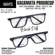 Progressive plus road reading glasses (Normal -025 to -200 Add +100 to +300) Nuno Sporty Frame