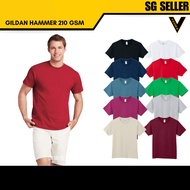 [SG SELLER] Unisex Gildan Adult Hammer T-Shirt - 210GSM
