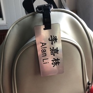 Luggage storage Tag Tracking box name Tag Logo Tag Customized Ball Bag Tag Gym Bag Pendant Luggage s