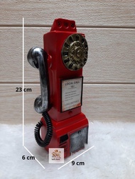 Pajangan Retro Vintage Telepon Antik Dekorasi Rumah