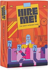 Hire Me - Wacky Job Interview Party Game, Clarendon Games, Ages 10+, 2-6 Players