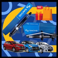 SACHS GERMARY MYVI/MYVI LAGI BEST/MYVI 18' D20 FRT DEPAN/RR BELAKANG SHOCK ABSORBER 1YW W/FREE GIFT