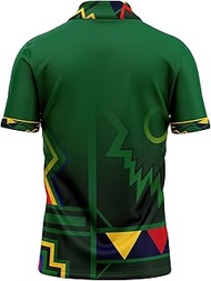 South Africa WORLD CUP 2019 Replica CRICKET JERSEY - 100% Dryfit Moisture Management Polyester