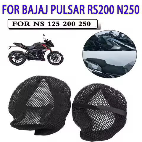 Motorcycle Accessories Seat Cushion Cover Protection Anti-Slip Seat Cover For Bajaj Pulsar RS200 RS 