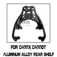 For BMW C400X C400GT 2025 Motorcycle Aluminum Alloy Rear Shelf Passenger Backrest Tail Rack Modifica