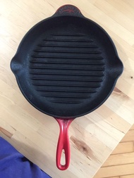 Le Creuset Round Skillet Grill 26cm 鑄鐵鍋