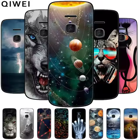 Case For Nokia 225 4G 2020 Cover Silicon Wolf Lion Soft TPU Phone Back Cases for Nokia 215 4G 2020 P
