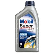 ★阿鋒☆ 公司貨 美孚 Mobil Super 1000 20W50 20W-50 機油 24罐先付免運 拆箱140元