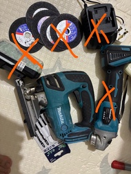 原裝Makita 18v牧田DJV180 積梳一部淨機。積梳片
