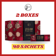 【B-Glam 养宫多醣体】红石榴果汁首次护宫调理配套 暖宫驱寒 手脚冰凉 补气活血 调理荷尔蒙 B-glam Beta Glucan Botanical Beauty Womens Health S