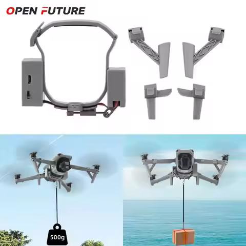 For DJI Air 3 Airdrop System Load 500g Fishing Marriage Delivery Gifts Drone Air Drop Thrower For DJ