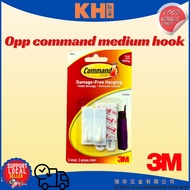 3M opp command medium hook 2 hook