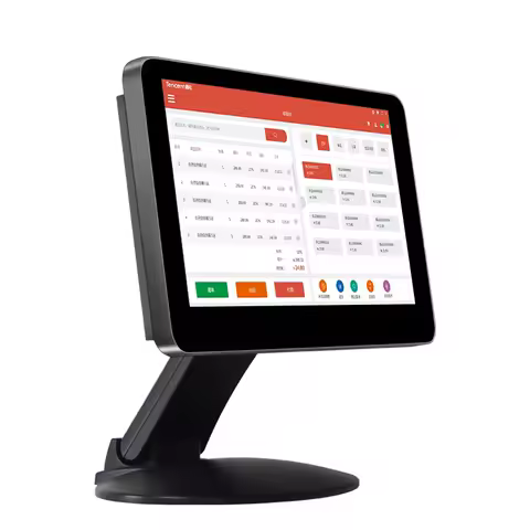 Single Screen POS All-In-One POS 15.6-Inch Touch Screen I3-3110m POS System for Supermarket Restaura