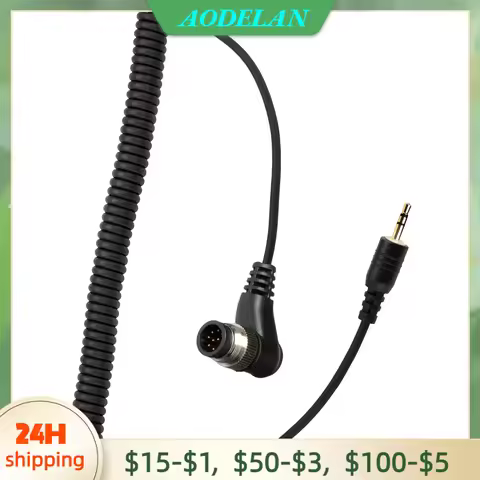 AODELAN SRC-N8 2.5mm Remote Shutter Release Cable for Nikon Z9, D6, D5, D4s, D4, D3x, D3s, D3, D850,