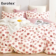 Eurotex Contemporary 980 Thread Count 100% Cotton Fitted Sheet / Bedsheet Set