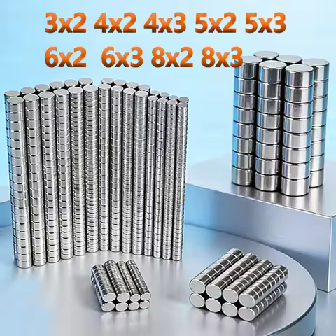 3x2 4x2 4x3 5x2mm Magnet N35 NdfeB 50-500pcs Powerful Neodymium Permanent Magnet 5x3 6x2 6x3 8x2 8x3