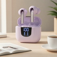 Binxry Immersive EarPods, Wireless Charging, Compact Travel-Friendly Headphones