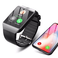 บลูทูธ Smart Watch S mart W atch dz09 โทรศัพท์ Android โทร relógio 2 กรัม GSM ซิมการ์ด TF กล้องสำหรับ iPhone ซัมซุงหัวเว่ย PK gt08 A1