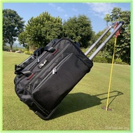 ⚫Golf Garment Bag⚫ Wheeled Portable Large Capacity Waterproof Beg Pakaian Golf Beroda Untuk Perjalan