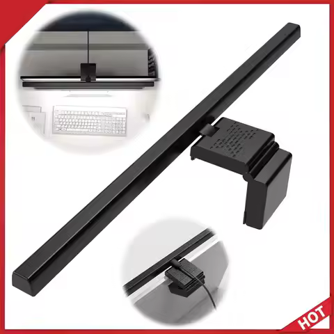 LED Monitor Light Bar Dimmable Screenbar USB Powered Hanging Table Lamp for Desk/Office/Home/Game
