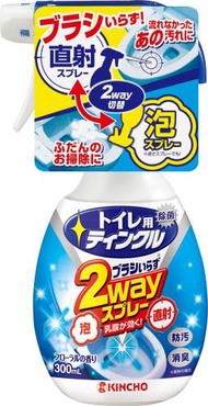 馬桶清潔劑，直噴/泡沫，雙向噴霧，300毫升