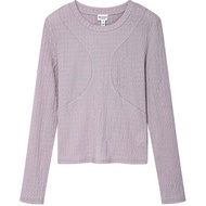 Juicy Couture | เสื้อในแขนยาวสีดำผ้าทูลสำหรับผู้หญิง