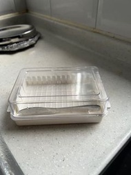 Butter Dish with Lid and Knife