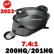 SHIMANO รอกตกปลา CURADO 300/301/300Hg/301Hg รอกเหยื่อตกปลา201Xg 4.7:1/6.6:1 5 + 1 18-22Lb S3d Hengka