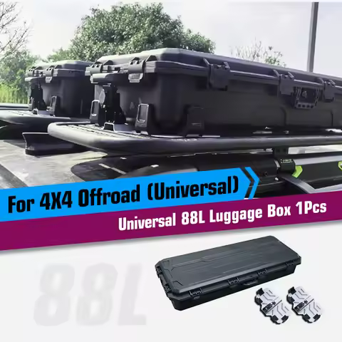 Car Roof Box, 88L Luggage Box, Roof Rack, Roof Storage, Water Resistant Storage, Durable Cargo Box B