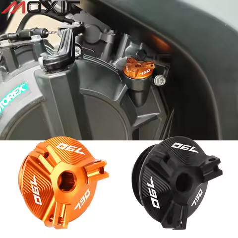 CNC Aluminum Motorcycle Engine Oil Filter Cup Plug Cover for KTM 790 Adventure 790 Adventure R 790 D