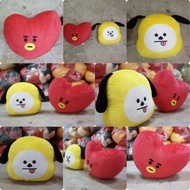 BTS BT21 CHIMMY HEAD PILLOW, TATA