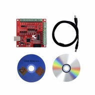 Termurah CNC USB MACH3 100Khx Breakout Board Mach3 Board 4 Axis Interface Driver Motion Controller