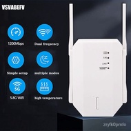 Wifi Repeater Wireless 1200Mbps Router Wifi Amplifier Long Range Repeater 2.4G 5 GHz Wireless Wifi Extender Apply To Off