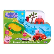 Peppa’s Little Red Car Set - Motorised Vehicle with 8 Road Tracks & Accessories