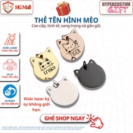 Stainless Alloy Cat Name Tag, Cattag, Cat Name Tag | Laser engraving on request, Name/Information to