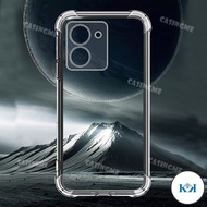 KK Transparent Airbags Shockproof Casing For Vivo Y27 5G 4G Soft TPU Protect Phone Case Vivoy27 Vivo