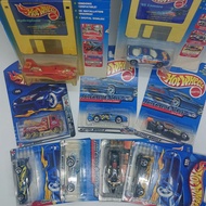 Hot Wheels Blue Card Shelby Cobra Honda Civic Mustang Cobra 93 Camaro Scorchin' Scooter Big Wrecker 