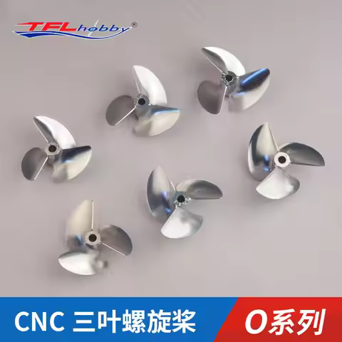TFL Genuine Parts! Three-Bladed Propeller O-Series CNC 1.4 Thread pitch Hole Dia 34mm-59mm Aluminium