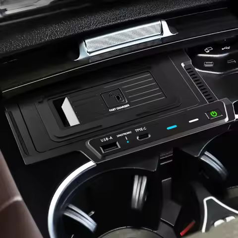 15W Car wireless charger for Mercedes Benz GLE W167 C67 GLS X167 2020 2021 2022 2023 fast phone char