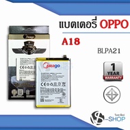 แบตเตอรี่ Oppo A18 / A38 / A58 4G / BLPA21 แบตโทรศัพท์มือถือ แบตแท้100% สินค้ามีรับประกัน 1ปี