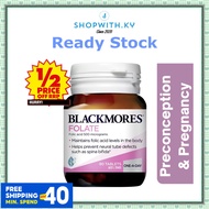 [02/2028] Blackmores Folate Folic Acid 500mcg ( 90 Tablets )( Conceive & Pregnancy Supplement )