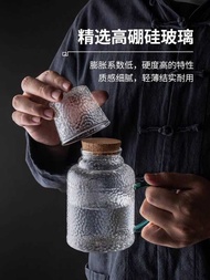 Summer High Borosilicate Glass Cold Water Bottle Household Water Bottle High Temperature Resistant G