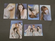 Le sserafim pureflow photocards 演唱會小卡 韓場 櫻花 允真 一葉