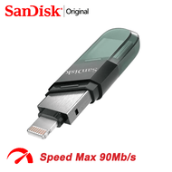 SanDisk USB แฟลชไดรฟ์ IXPand OTG Lightning USB 3.1 Stick 256GB 128GB 64GB ไดรฟ์ปากกา MFi ใช้งานร่วมก